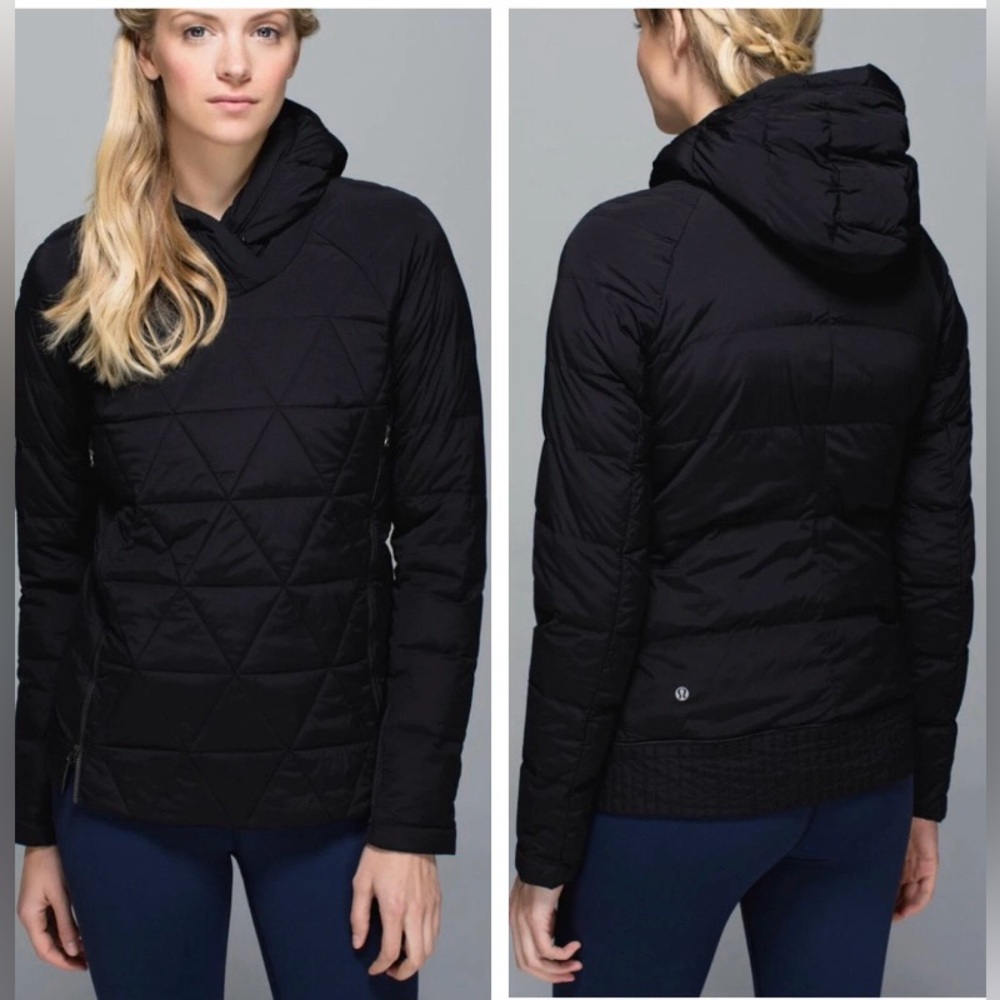 Lululemon Fluffed Up Power Goose Down Pullover Jacket
Black. Size 10.